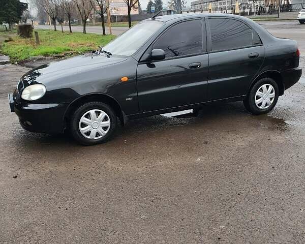 Черный Дэу Ланос, объемом двигателя 1.5 л и пробегом 198 тыс. км за 3200 $, фото 3 на Automoto.ua