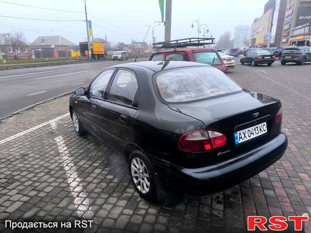 Черный Дэу Ланос, объемом двигателя 1.5 л и пробегом 220 тыс. км за 1000 $, фото 7 на Automoto.ua