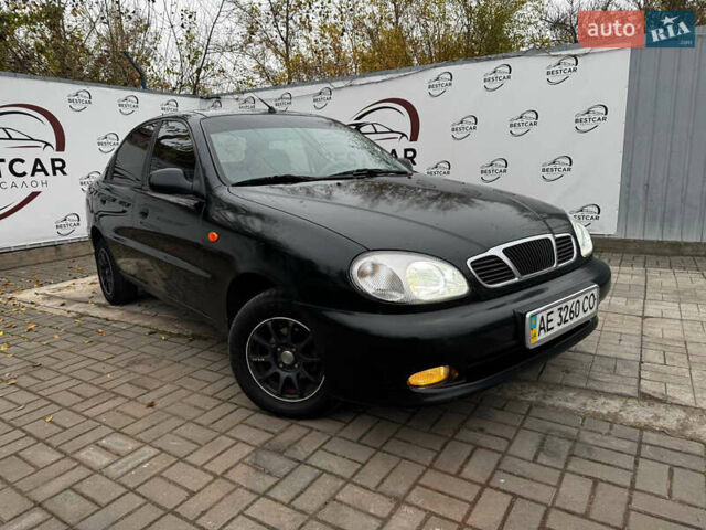 Чорний Деу Ланос, об'ємом двигуна 1.5 л та пробігом 246 тис. км за 2300 $, фото 1 на Automoto.ua