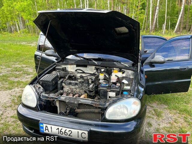 Деу Ланос 2008 у Вышгороде на Automoto.ua Чорний Деу Ланос, об'ємом двигуна 1.5 л та пробігом 210 тис. км за 1900 $, фото 9 на Automoto.ua