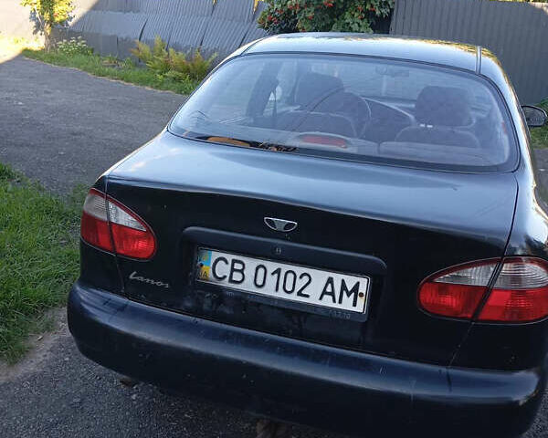 Дэу Ланос 2008 в Чернигове на Automoto.ua Черный Дэу Ланос, объемом двигателя 1.5 л и пробегом 152 тыс. км за 1999 $, фото 5 на Automoto.ua