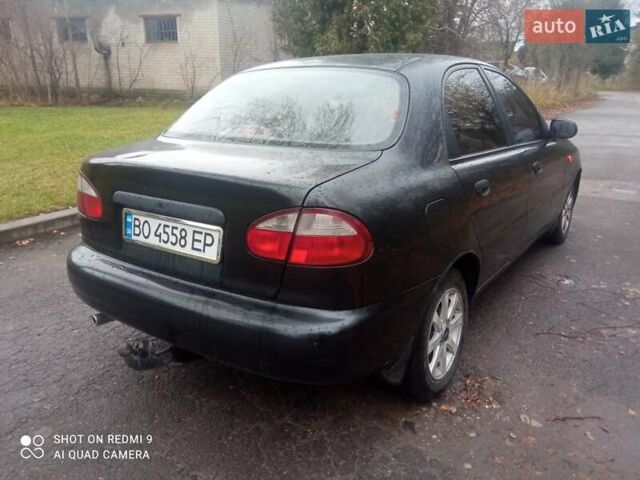 Чорний Деу Ланос, об'ємом двигуна 1.6 л та пробігом 230 тис. км за 1750 $, фото 7 на Automoto.ua