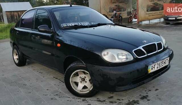 Черный Дэу Ланос, объемом двигателя 1.3 л и пробегом 160 тыс. км за 2000 $, фото 6 на Automoto.ua