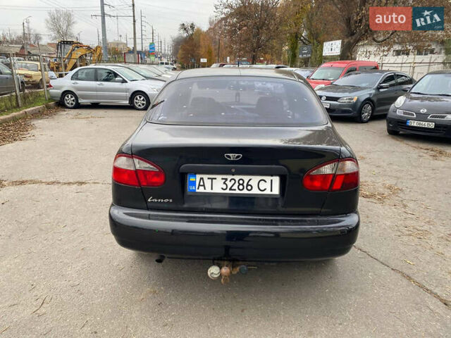 Черный Дэу Ланос, объемом двигателя 1.5 л и пробегом 231 тыс. км за 2900 $, фото 3 на Automoto.ua