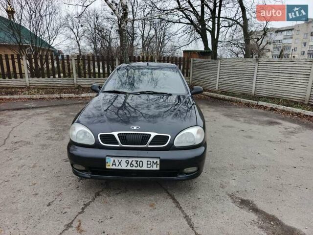 Черный Дэу Ланос, объемом двигателя 1.5 л и пробегом 240 тыс. км за 1800 $, фото 5 на Automoto.ua