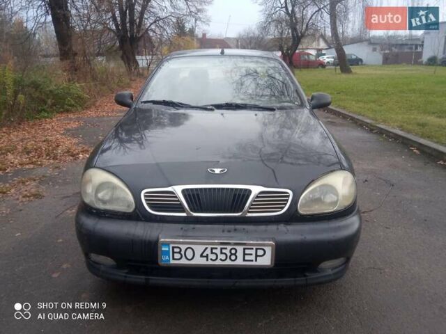 Чорний Деу Ланос, об'ємом двигуна 1.6 л та пробігом 230 тис. км за 1750 $, фото 9 на Automoto.ua