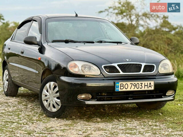 Черный Дэу Ланос, объемом двигателя 1.5 л и пробегом 230 тыс. км за 2600 $, фото 3 на Automoto.ua