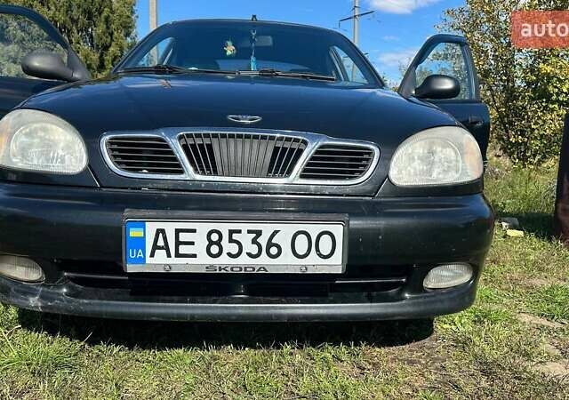 Чорний Деу Ланос, об'ємом двигуна 1.5 л та пробігом 235 тис. км за 2500 $, фото 2 на Automoto.ua
