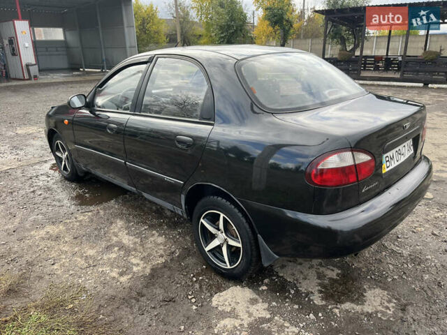 Дэу Ланос 2008 в Зенькове на Automoto.ua Черный Дэу Ланос, объемом двигателя 1.6 л и пробегом 198 тыс. км за 2500 $, фото 4 на Automoto.ua