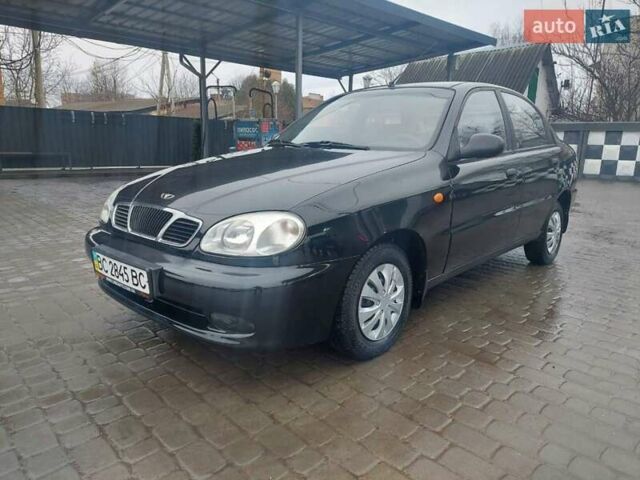 Черный Дэу Ланос, объемом двигателя 1.5 л и пробегом 185 тыс. км за 2100 $, фото 7 на Automoto.ua