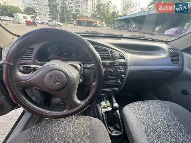 Черный Дэу Ланос, объемом двигателя 1.5 л и пробегом 274 тыс. км за 2250 $, фото 10 на Automoto.ua