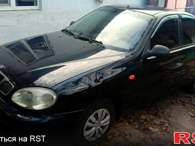 Черный Дэу Ланос, объемом двигателя 1.5 л и пробегом 276 тыс. км за 2000 $, фото 8 на Automoto.ua