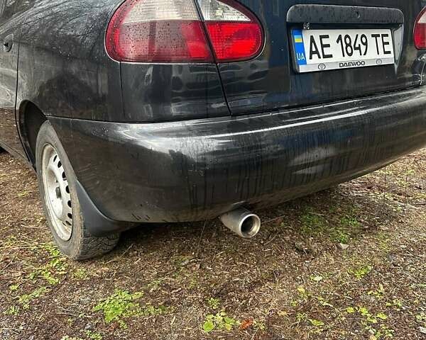 Чорний Деу Ланос, об'ємом двигуна 1.5 л та пробігом 168 тис. км за 3000 $, фото 4 на Automoto.ua