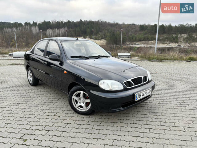 Чорний Деу Ланос, об'ємом двигуна 1.5 л та пробігом 186 тис. км за 2950 $, фото 1 на Automoto.ua
