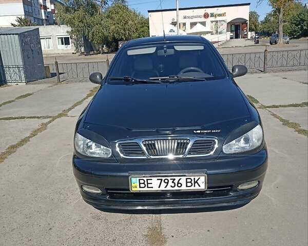 Дэу Ланос 2008 в Первомайск на Automoto.ua Черный Дэу Ланос, объемом двигателя 1.39 л и пробегом 85 тыс. км за 3100 $, фото 9 на Automoto.ua