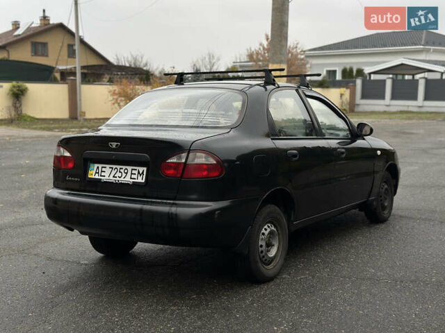 Черный Дэу Ланос, объемом двигателя 1.5 л и пробегом 267 тыс. км за 1499 $, фото 3 на Automoto.ua
