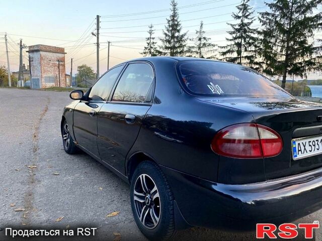 Черный Дэу Ланос, объемом двигателя 1.5 л и пробегом 0 тыс. км за 2150 $, фото 1 на Automoto.ua