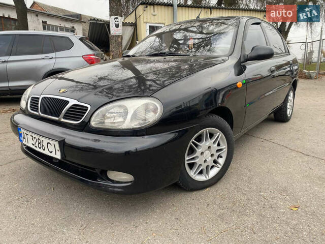 Черный Дэу Ланос, объемом двигателя 1.5 л и пробегом 231 тыс. км за 2900 $, фото 15 на Automoto.ua