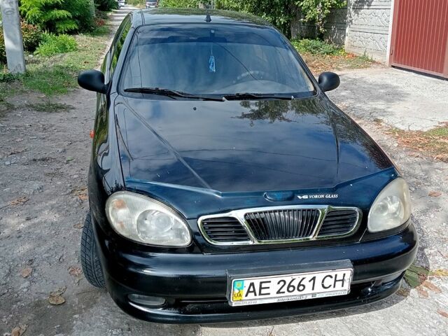 Черный Дэу Ланос, объемом двигателя 1.5 л и пробегом 213 тыс. км за 2400 $, фото 4 на Automoto.ua