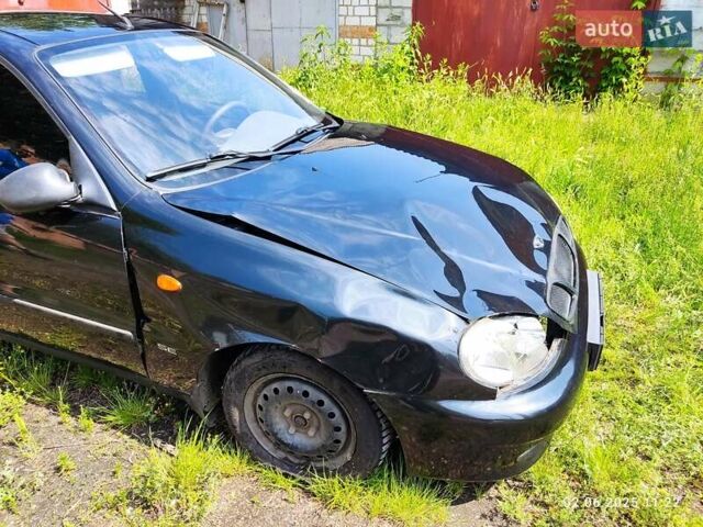 Чорний Деу Ланос, об'ємом двигуна 1.5 л та пробігом 100 тис. км за 2400 $, фото 6 на Automoto.ua