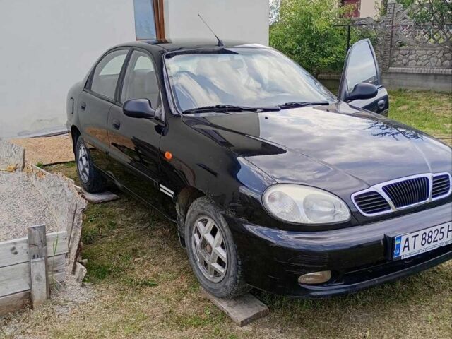 Черный Дэу Ланос, объемом двигателя 1.5 л и пробегом 171 тыс. км за 1600 $, фото 2 на Automoto.ua