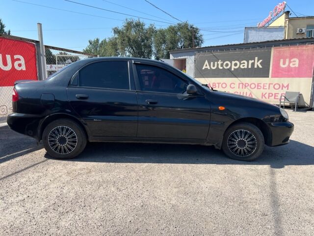 Черный Дэу Ланос, объемом двигателя 1.5 л и пробегом 209 тыс. км за 3490 $, фото 10 на Automoto.ua