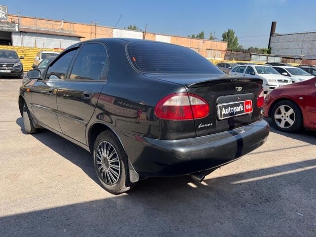 Черный Дэу Ланос, объемом двигателя 1.5 л и пробегом 209 тыс. км за 3490 $, фото 7 на Automoto.ua