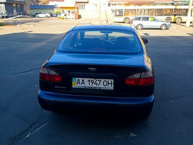 Черный Дэу Ланос, объемом двигателя 1.5 л и пробегом 365 тыс. км за 2000 $, фото 2 на Automoto.ua