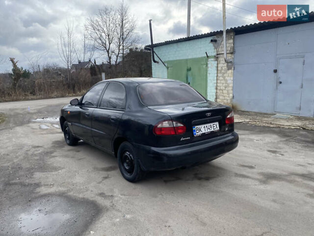 Чорний Деу Ланос, об'ємом двигуна 1.4 л та пробігом 180 тис. км за 1800 $, фото 12 на Automoto.ua