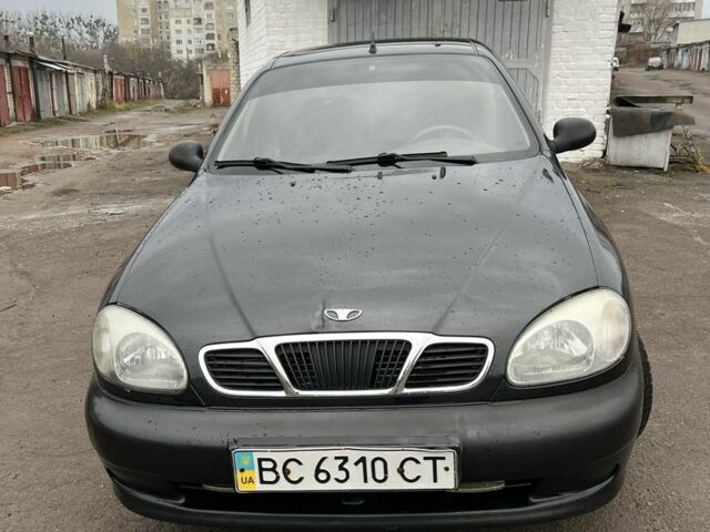 Черный Дэу Ланос, объемом двигателя 1.4 л и пробегом 108 тыс. км за 2500 $, фото 3 на Automoto.ua