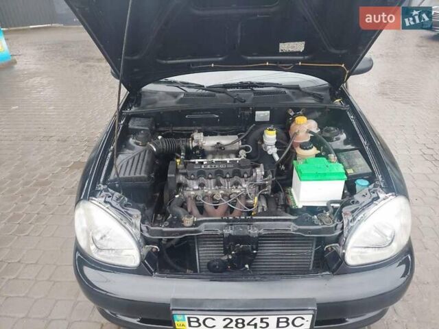 Черный Дэу Ланос, объемом двигателя 1.5 л и пробегом 185 тыс. км за 2100 $, фото 5 на Automoto.ua