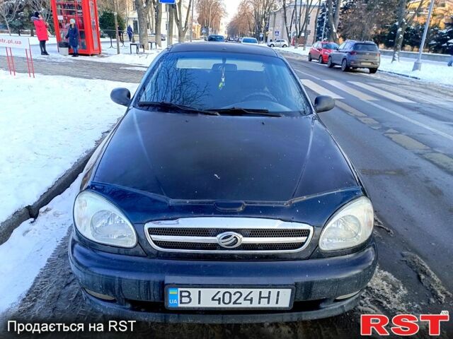 Черный Дэу Ланос, объемом двигателя 1.5 л и пробегом 190 тыс. км за 2550 $, фото 5 на Automoto.ua