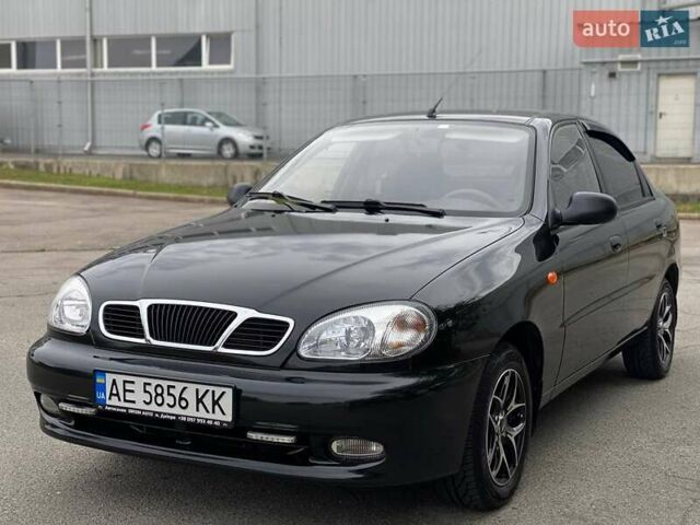 Чорний Деу Ланос, об'ємом двигуна 1.4 л та пробігом 63 тис. км за 3900 $, фото 4 на Automoto.ua