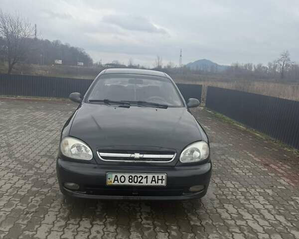 Черный Дэу Ланос, объемом двигателя 1.5 л и пробегом 300 тыс. км за 1700 $, фото 2 на Automoto.ua