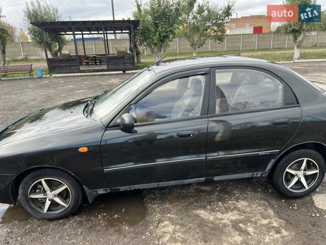 Дэу Ланос 2008 в Зенькове на Automoto.ua Черный Дэу Ланос, объемом двигателя 1.6 л и пробегом 198 тыс. км за 2500 $, фото 5 на Automoto.ua