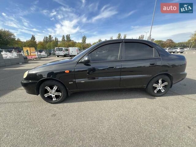 Чорний Деу Ланос, об'ємом двигуна 1.6 л та пробігом 137 тис. км за 3900 $, фото 4 на Automoto.ua