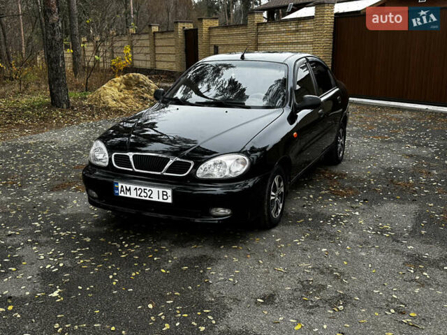 Чорний Деу Ланос, об'ємом двигуна 1.5 л та пробігом 220 тис. км за 2199 $, фото 7 на Automoto.ua