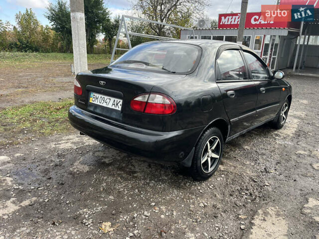 Дэу Ланос 2008 в Зенькове на Automoto.ua Черный Дэу Ланос, объемом двигателя 1.6 л и пробегом 198 тыс. км за 2500 $, фото 3 на Automoto.ua