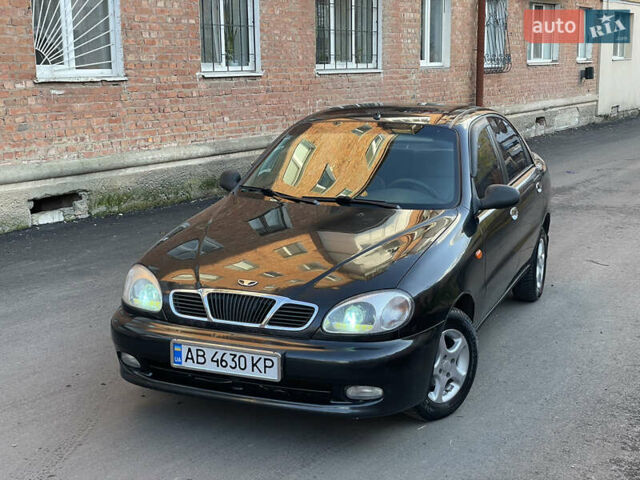 Черный Дэу Ланос, объемом двигателя 1.4 л и пробегом 233 тыс. км за 2500 $, фото 1 на Automoto.ua