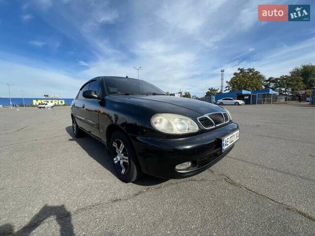 Черный Дэу Ланос, объемом двигателя 1.6 л и пробегом 137 тыс. км за 3600 $, фото 2 на Automoto.ua