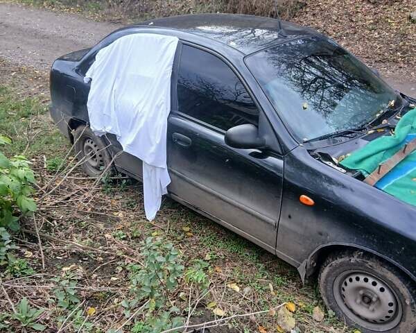 Дэу Ланос 2008 в Звенигородка на Automoto.ua Черный Дэу Ланос, объемом двигателя 1.5 л и пробегом 130 тыс. км за 1600 $, фото 3 на Automoto.ua