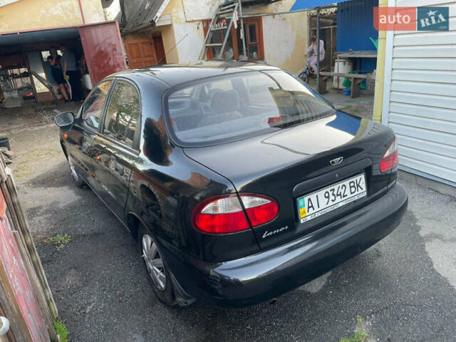 Чорний Деу Ланос, об'ємом двигуна 1.5 л та пробігом 100 тис. км за 3000 $, фото 5 на Automoto.ua