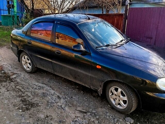 Чорний Деу Ланос, об'ємом двигуна 14 л та пробігом 164 тис. км за 2500 $, фото 4 на Automoto.ua