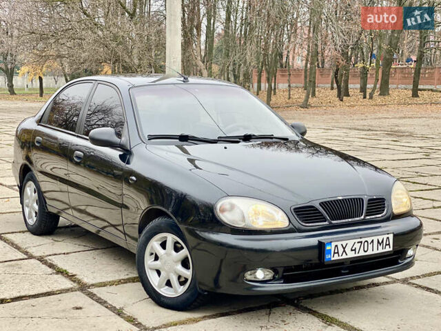 Чорний Деу Ланос, об'ємом двигуна 1.5 л та пробігом 198 тис. км за 2650 $, фото 1 на Automoto.ua