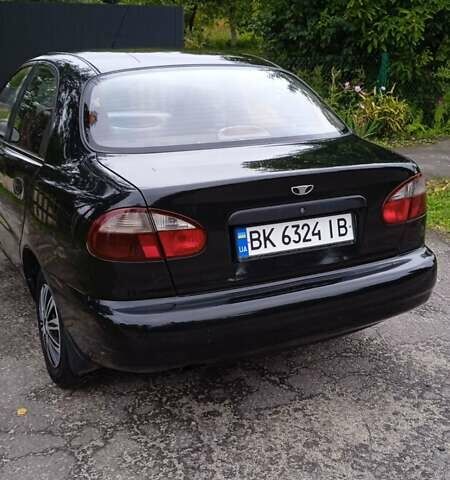 Черный Дэу Ланос, объемом двигателя 1.5 л и пробегом 163 тыс. км за 1600 $, фото 5 на Automoto.ua