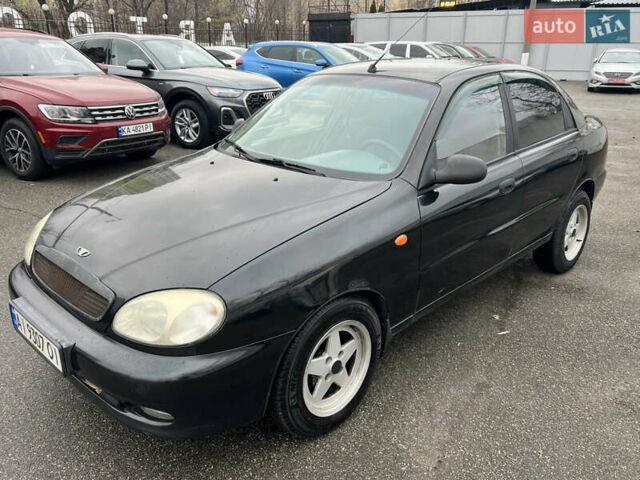 Чорний Деу Ланос, об'ємом двигуна 1.5 л та пробігом 220 тис. км за 2500 $, фото 2 на Automoto.ua
