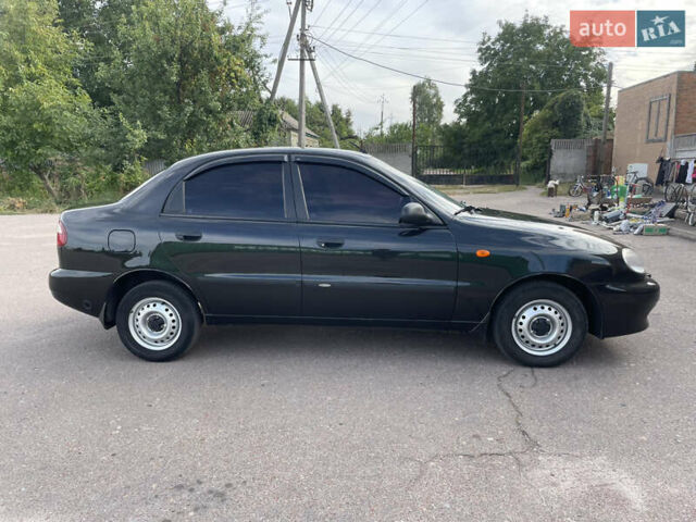 Черный Дэу Ланос, объемом двигателя 1.5 л и пробегом 122 тыс. км за 2950 $, фото 6 на Automoto.ua