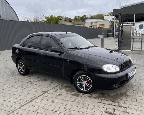 Черный Дэу Ланос, объемом двигателя 1.5 л и пробегом 130 тыс. км за 2300 $, фото 14 на Automoto.ua