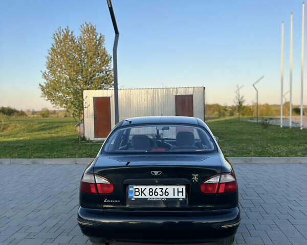 Черный Дэу Ланос, объемом двигателя 1.5 л и пробегом 162 тыс. км за 2200 $, фото 16 на Automoto.ua