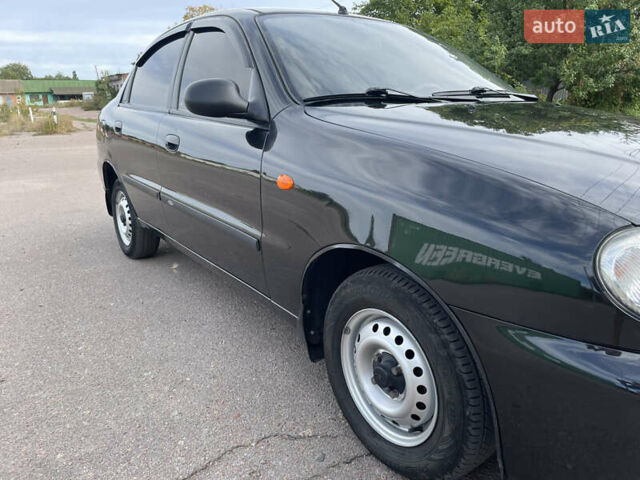 Черный Дэу Ланос, объемом двигателя 1.5 л и пробегом 122 тыс. км за 2950 $, фото 10 на Automoto.ua